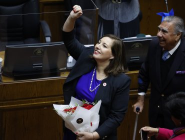 Paulina Vodanovic juró como senadora por la región del Maule en reemplazo de Álvaro Elizalde