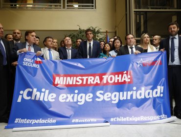 Cámara de Diputados aprobó la interpelación presentada por parlamentarios de Chile Vamos contra la Ministra del Interior