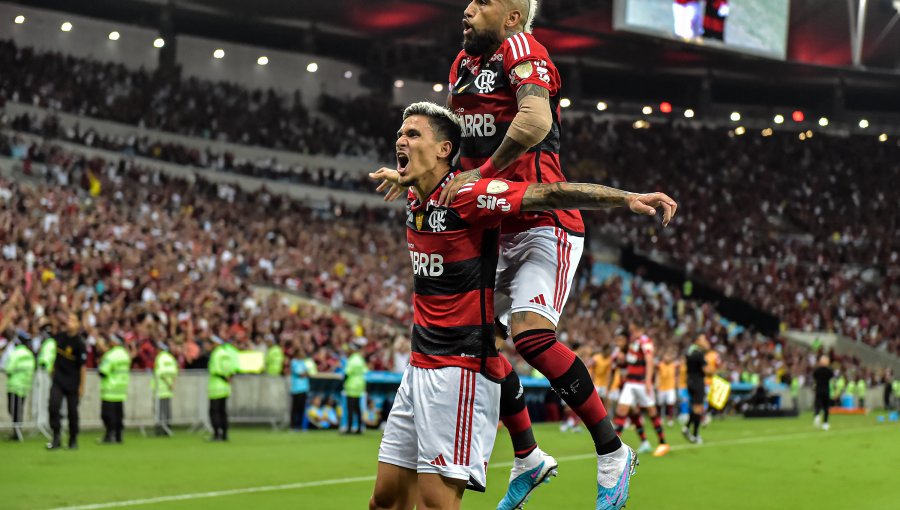 Arturo Vidal aportó una asistencia en la goleada del Flamengo por la Copa de Brasil