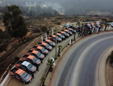 Viña del Mar cuenta con 24 nuevos vehículos que reforzarán la seguridad pública con patrullaje en toda la comuna