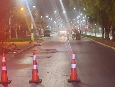 Motociclista murió tras protagonizar accidente de tránsito con ciclista en Maipú