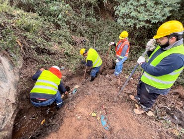 Sistema frontal: Despliegan plan de contingencia especial en zonas afectadas por megaincendio de diciembre en Viña del Mar