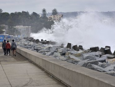 Armada emite nuevo aviso de marejadas entre las regiones de Aysén y Arica