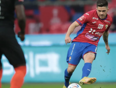 Víctor Felipe Méndez jugó desde el arranque en sólido triunfo del CSKA en Rusia