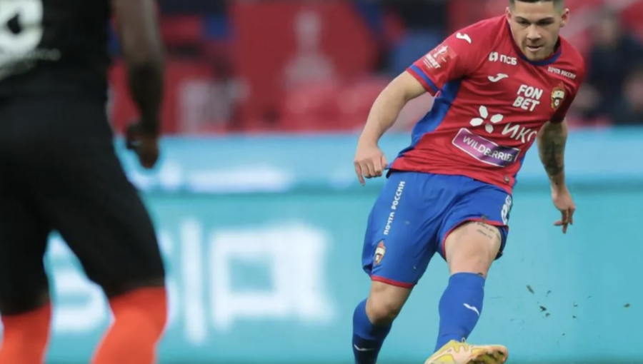 Víctor Felipe Méndez jugó desde el arranque en sólido triunfo del CSKA en Rusia