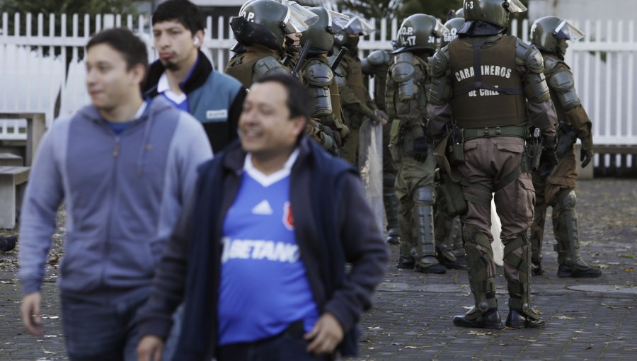 Siete personas fueron detenidas tras los desmanes en el Clásico Universitario en Concepción