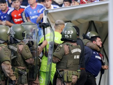 Diputados UDI piden suspensión del Campeonato Nacional tras últimos incidentes en Clásico Universitario