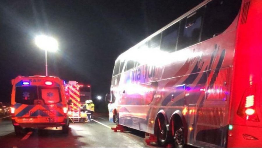 Hombre muere atropellado por un bus interprovincial en la ruta Valdivia - Paillaco