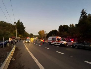 Fatal atropello en ruta que une Cabrero con Concepción: responsable se dio a la fuga