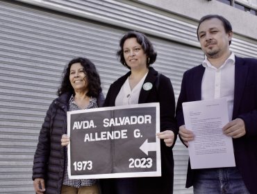 Alcaldesa Ripamonti someterá a participación ciudadana la solicitud para renombrar la calle Quillota como avenida Salvador Allende