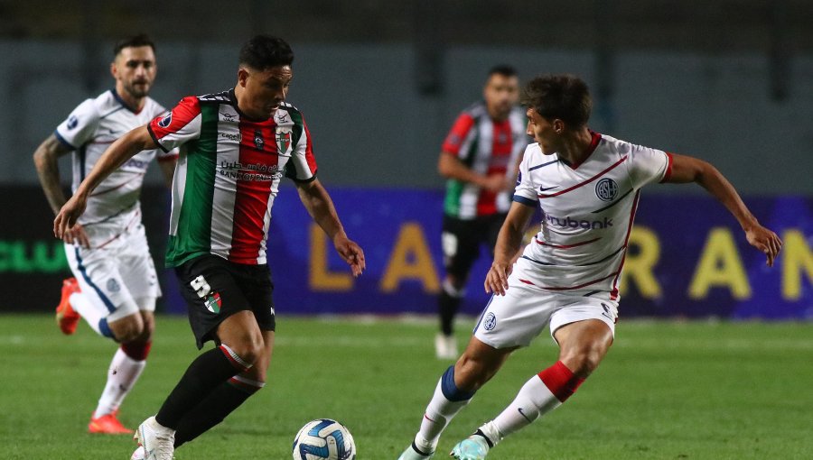 Palestino y San Lorenzo no se hicieron daño y repartieron puntos en la Copa Sudamericana