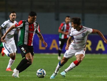 Palestino y San Lorenzo no se hicieron daño y repartieron puntos en la Copa Sudamericana