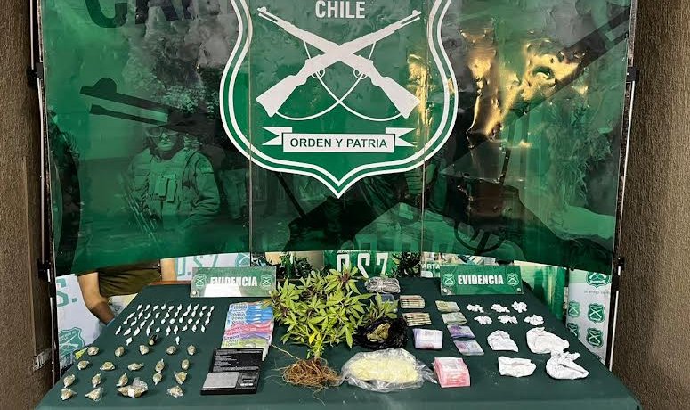 Ocho detenidos dejó operativo antidrogas en el sector de Puertas Negras en Valparaíso