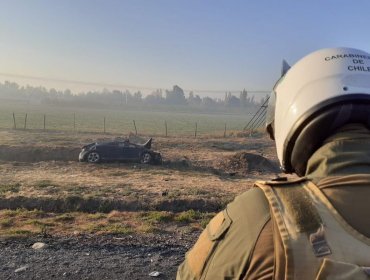 Tres fallecidos y una mujer con lesiones graves deja accidente de tránsito en Graneros