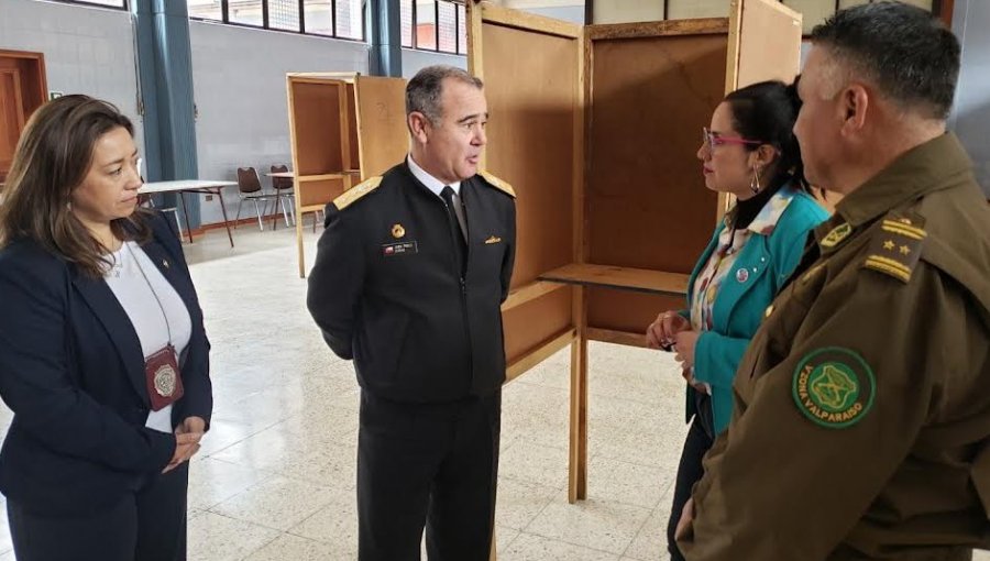 Fuerzas Armadas ya tomaron posesión de todos los locales de votación para resguardar el proceso en la región de Valparaíso