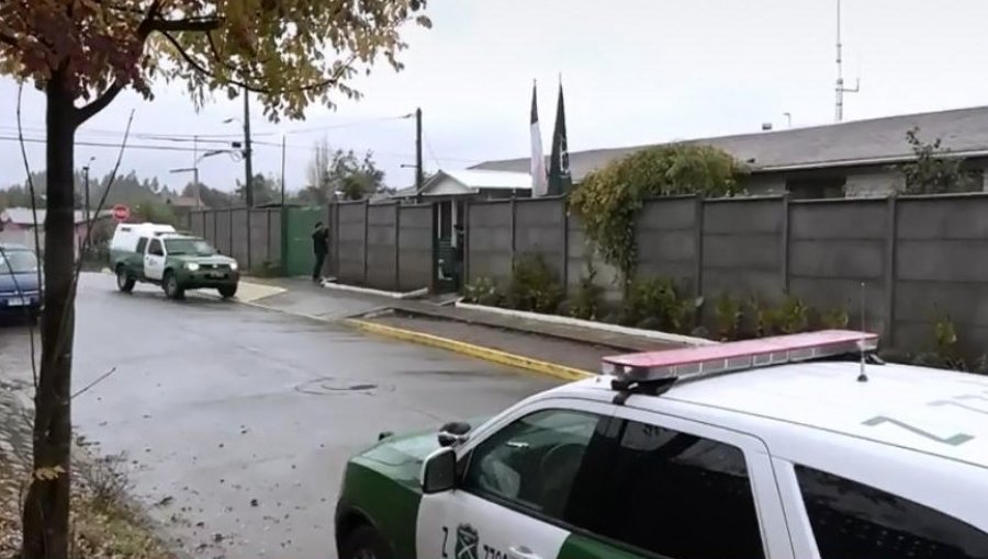 Delincuentes dispararon contra subcomisaría de Carabineros y una patrulla policial en Ercilla