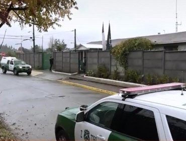 Delincuentes dispararon contra subcomisaría de Carabineros y una patrulla policial en Ercilla