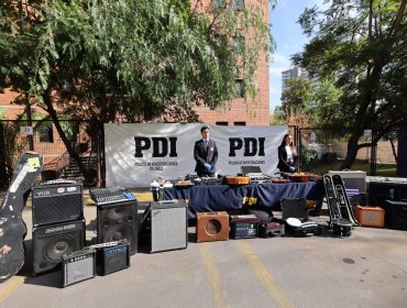 Recuperan instrumentos robados a ex Chancho en Piedra y a integrantes de Inti Illimani Histórico y Chico Trujillo