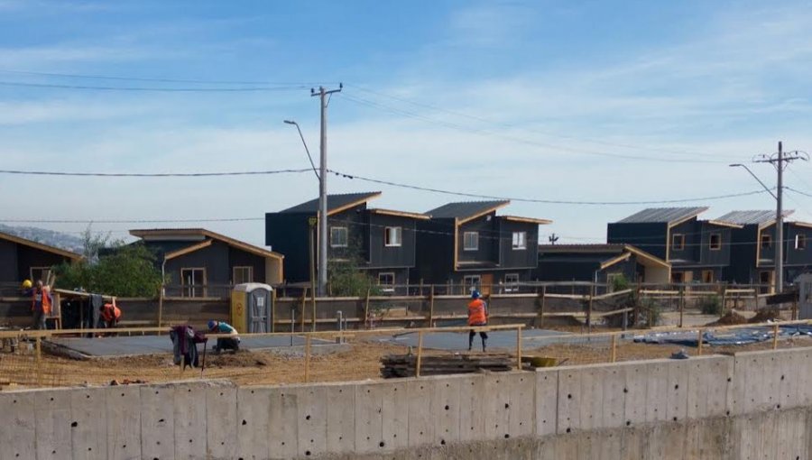 Conjunto habitacional "El Vergel Alto" de Valparaíso presenta un 46% de avance de obras