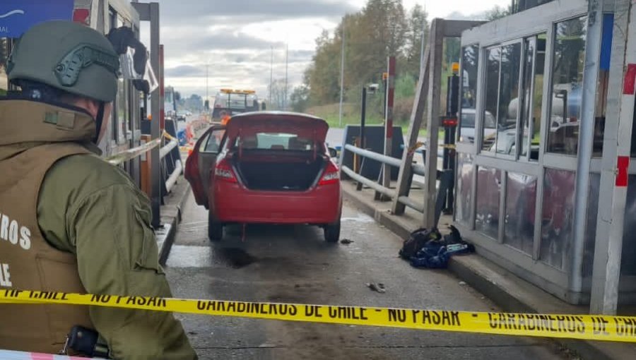 Conductor que había sido secuestrado en Osorno pudo escapar del maletero tras choque de sus captores en La Unión