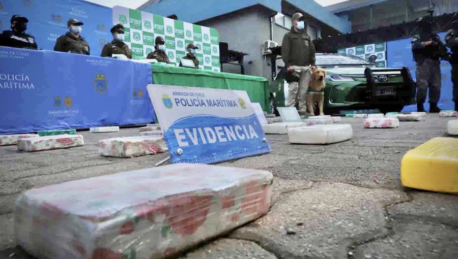 Cae banda transnacional que pretendía enviar cerca de 100 kilos de cocaína desde el Puerto de San Antonio hacia Países Bajos