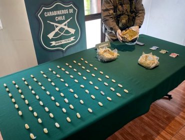 Sacan de circulación 15 mil dosis de marihuana, cocaína y pasta base en La Araucanía