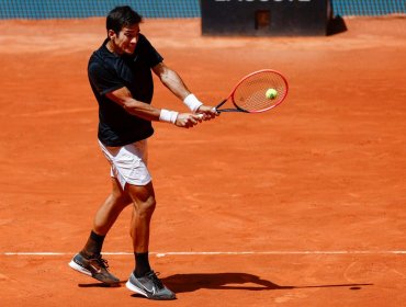 Cristian Garin remontó ante el 17 del mundo y avanzó a tercera ronda del Masters 1.000 de Roma