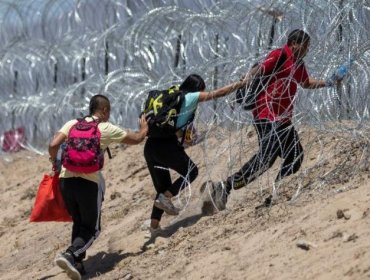 Los migrantes que corrieron y lograron entrar a Estados Unidos antes del fin del Título 42