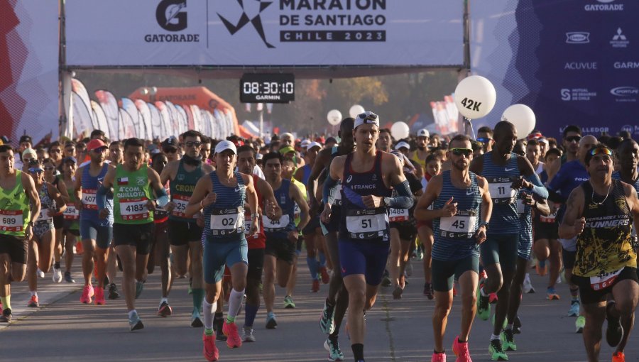Así fue la Maratón de Santiago 2023: Más de 30 mil participantes corrieron en tres categorías