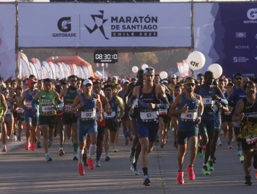 Así fue la Maratón de Santiago 2023: Más de 30 mil participantes corrieron en tres categorías