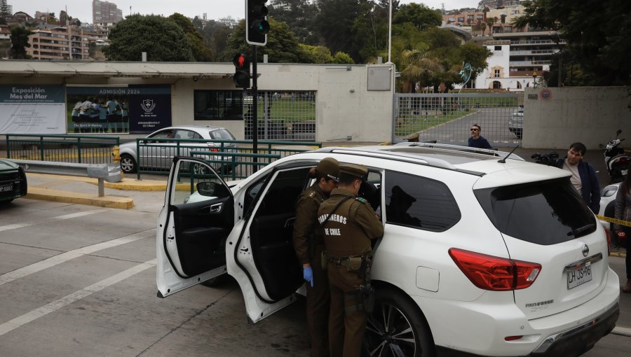 Prisión preventiva para los tres detenidos que intentaron atropellar a carabineros frente al colegio Mackay en Reñaca