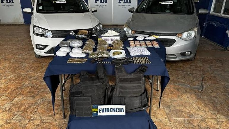 Caen cuatro integrantes de «Los Yoni»: Desbaratan a peligrosa banda de narcos que operaba entre Quillota y Puchuncaví