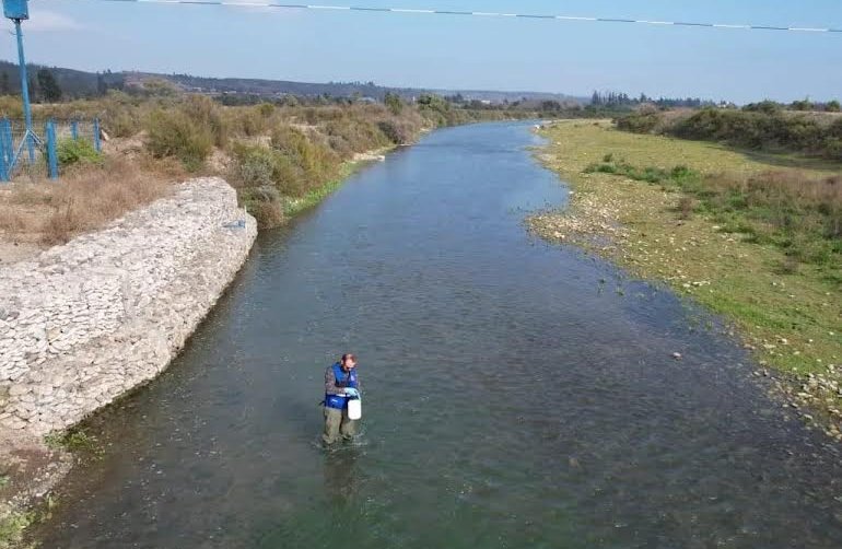 DGA inicia monitoreo de calidad de las aguas superficiales de la cuenca del río Aconcagua