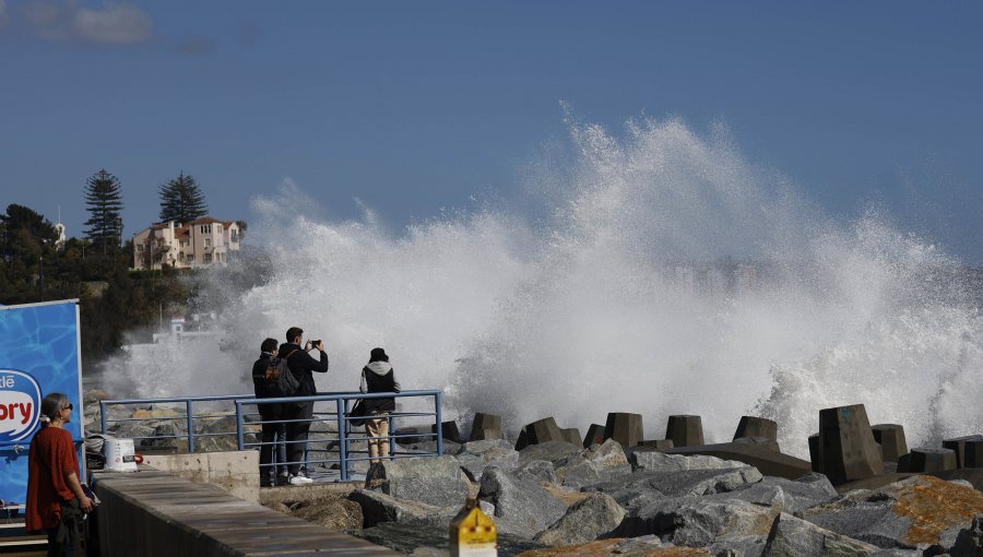 Alerta Temprana Preventiva por marejadas anormales entre las regiones de Arica y Aysén