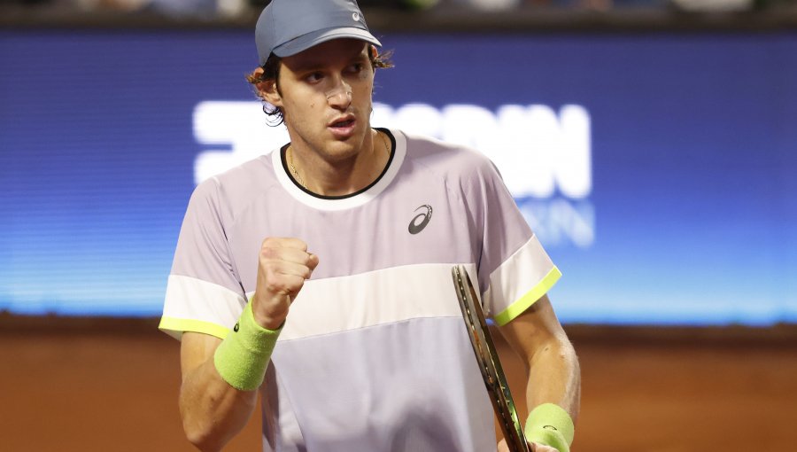 Nicolás Jarry debutó con sólida victoria ante Dusan Lajovic en el ATP 250 de Ginebra