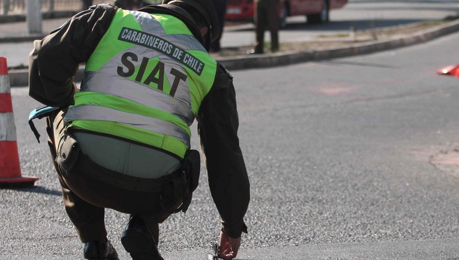 Hombre murió tras ser atropellado en la autopista Américo Vespucio de Conchalí