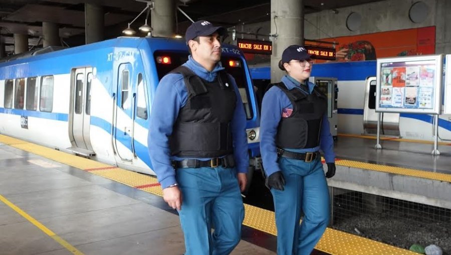 Plan de Seguridad Integral aumentará en 30% los vigilantes privados y en 42% los guardias en el metro de Valparaíso