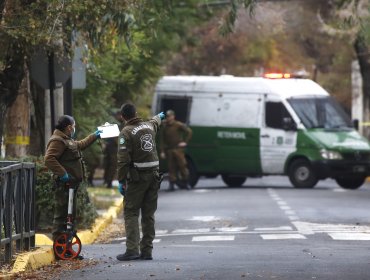 Fiscalía confirma presencia de artefacto explosivo en el antejardín de la Fundación Paz Ciudadana