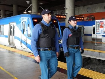 Plan de Seguridad Integral aumentará en 30% los vigilantes privados y en 42% los guardias en el metro de Valparaíso