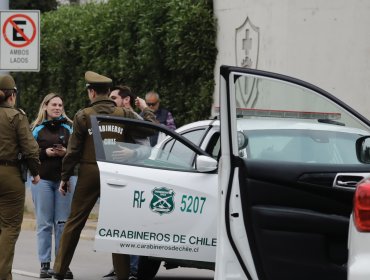 Carabinero logró frustrar violenta encerrona en la rotonda Lo Curro de Vitacura