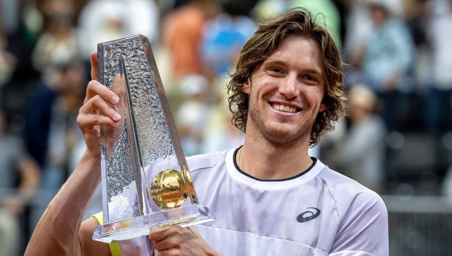 Nicolás Jarry amaneció en el puesto 35 del ATP, su mejor ranking histórico