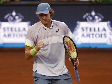 Nicolás Jarry debutó con triunfo ante el boliviano Hugo Dellien en Roland Garros