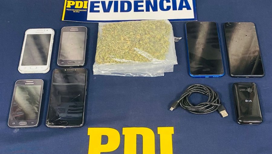 Detienen a tres mujeres que intentaron ingresar droga y celulares a la cárcel de Quillota