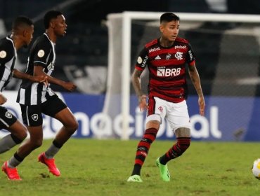 Erick Pulgar se llenó de elogios en avance del Flamengo a cuartos de final de Copa Brasil