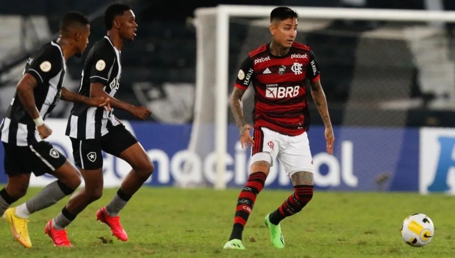 Erick Pulgar se llenó de elogios en avance del Flamengo a cuartos de final de Copa Brasil