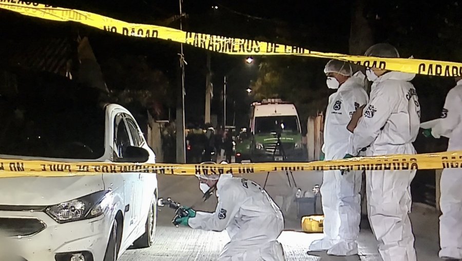 Hombre fue asesinado a tiros en su domicilio en Lo Prado: autores se movilizaban en un taxi