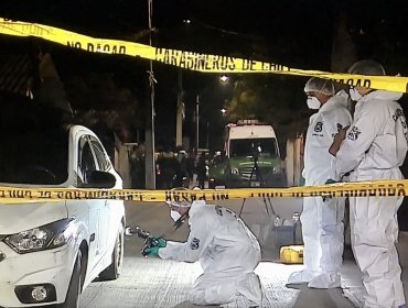 Hombre fue asesinado a tiros en su domicilio en Lo Prado: autores se movilizaban en un taxi