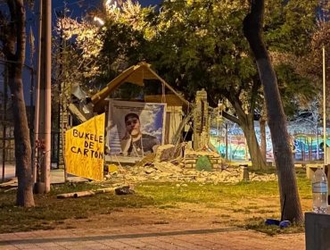 «Castillo narco» de Lo Espejo fue destruido antes del proceso oficial de demolición de mausoleos