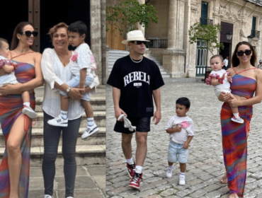 “Feliz de volver con mi familia”: Lisandra Silva compartió imágenes de emotivo viaje a Cuba junto a Raúl Peralta