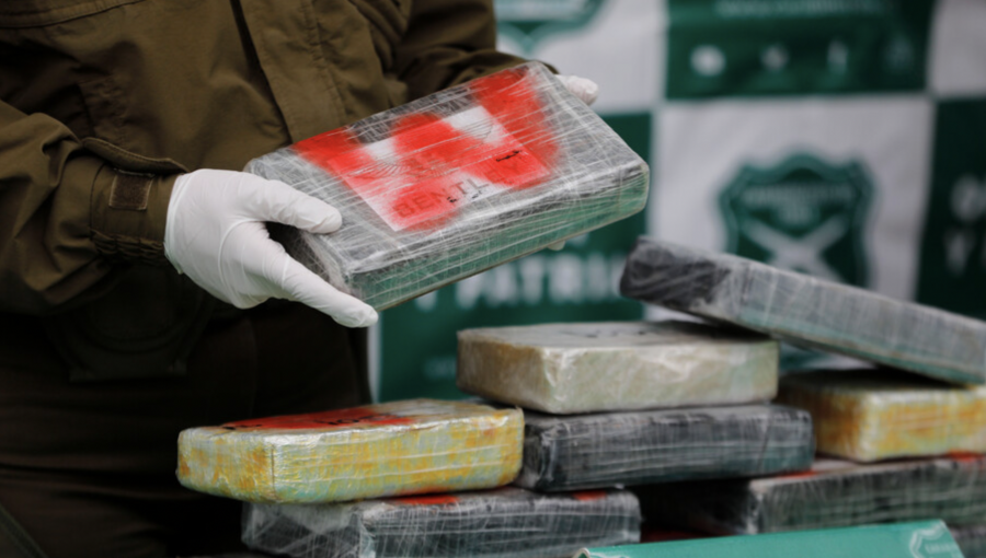 Detienen a colombiano en Los Vilos con 57 kilos de cocaína avaluada en $520 millones